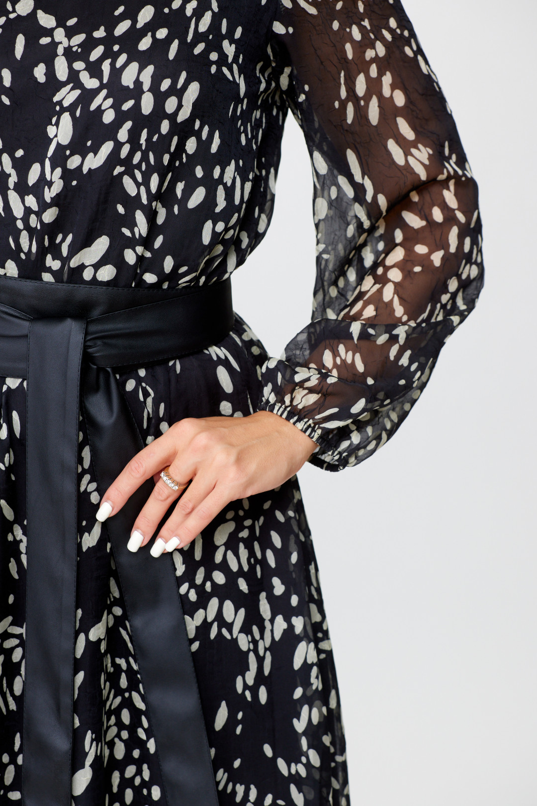 Платье Abbi style 1023 графит